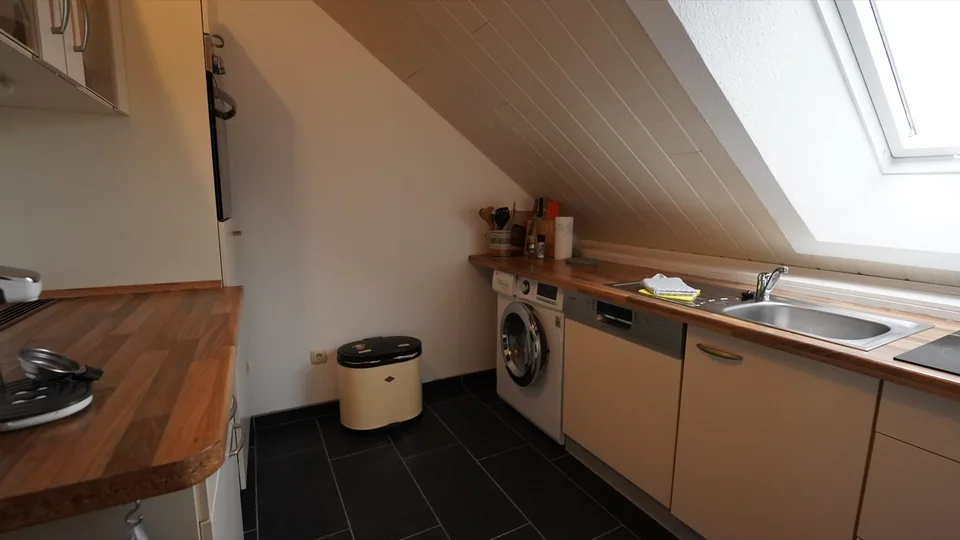 Separate Küche der Ferienwohnung FeWo Selent